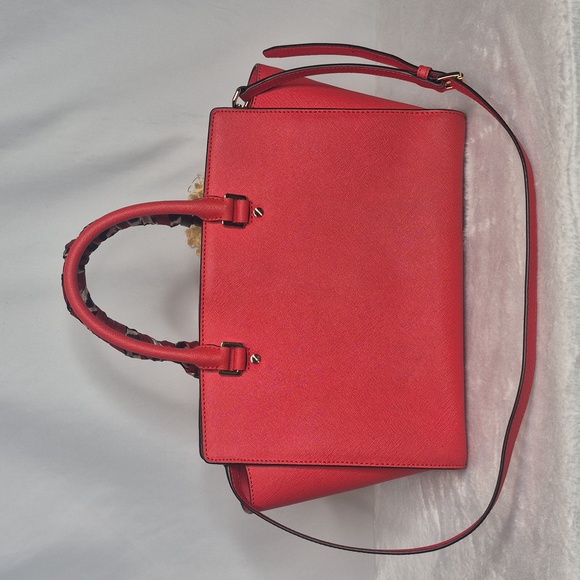 Michael Michael Kors Red Satchel - Picture 8 of 16